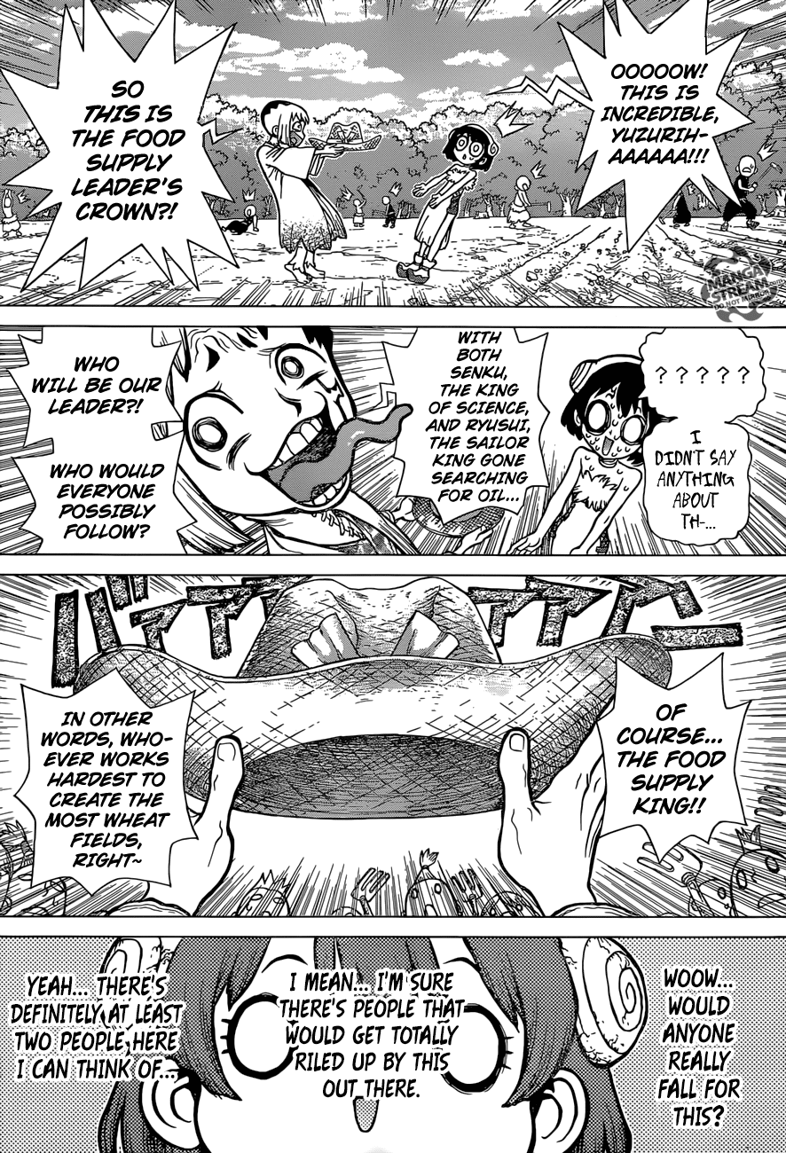 Dr.Stone, Chapter 91 Z=91 If They Have No Bread, Then Let Them Make It From Wheat!! image 08