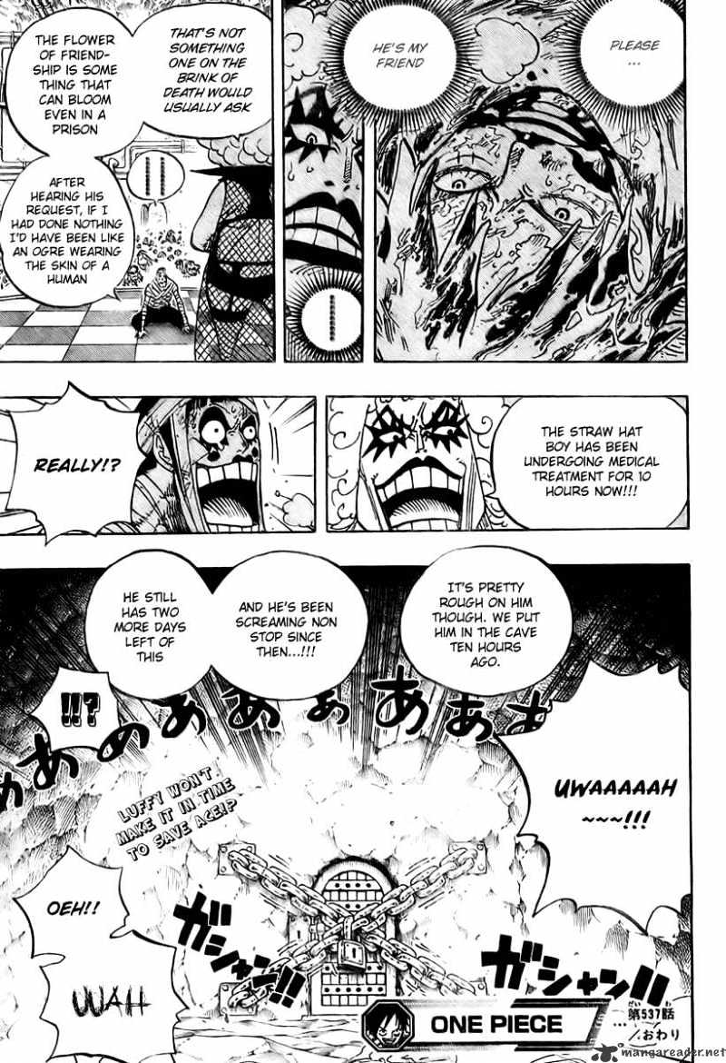 One Piece, chapter 537 image 17