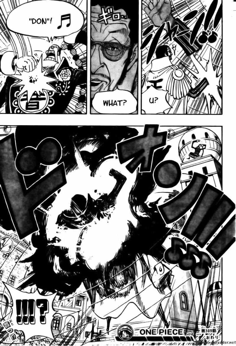 One Piece, chapter 509 image 19