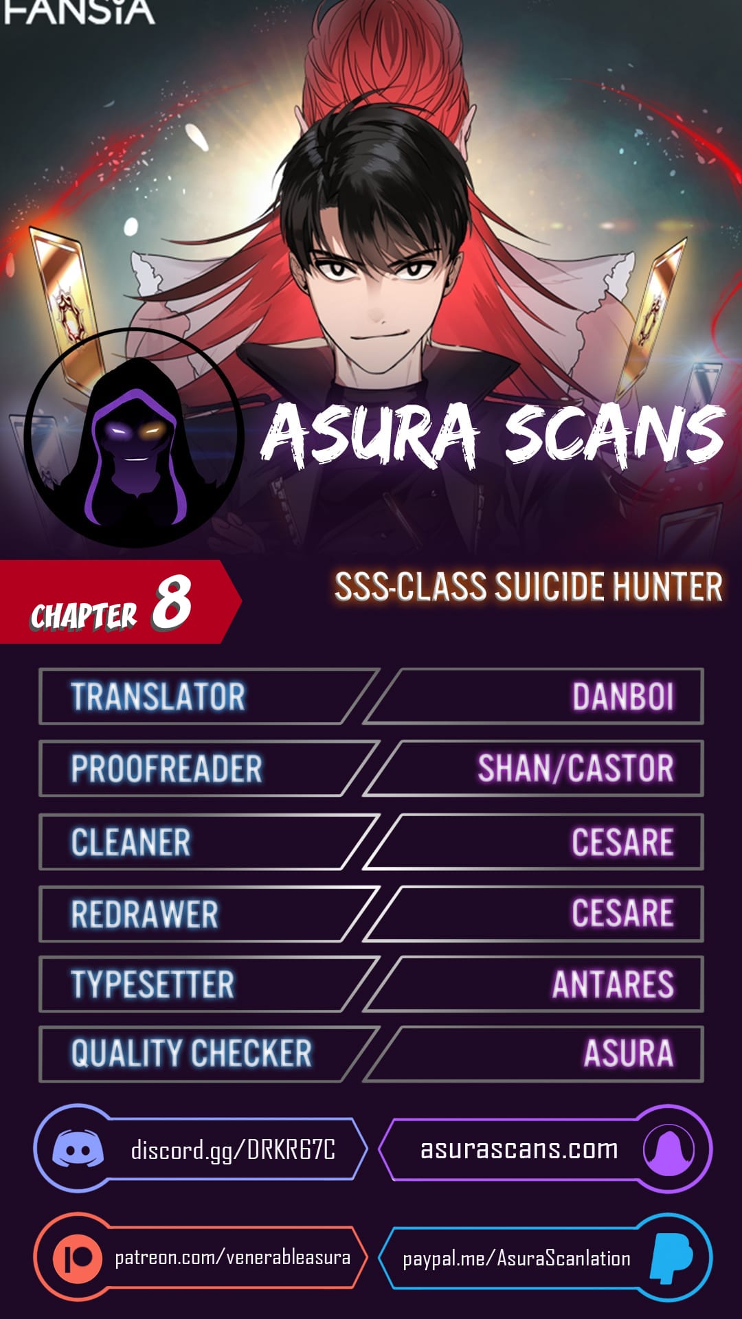 SSS-Class Suicide Hunter, Chapter 8 image 01