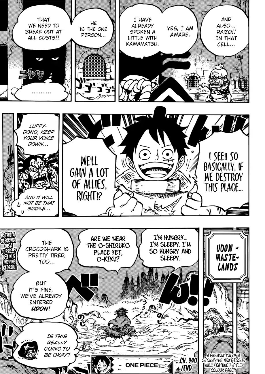 One Piece, chapter 940 image 18