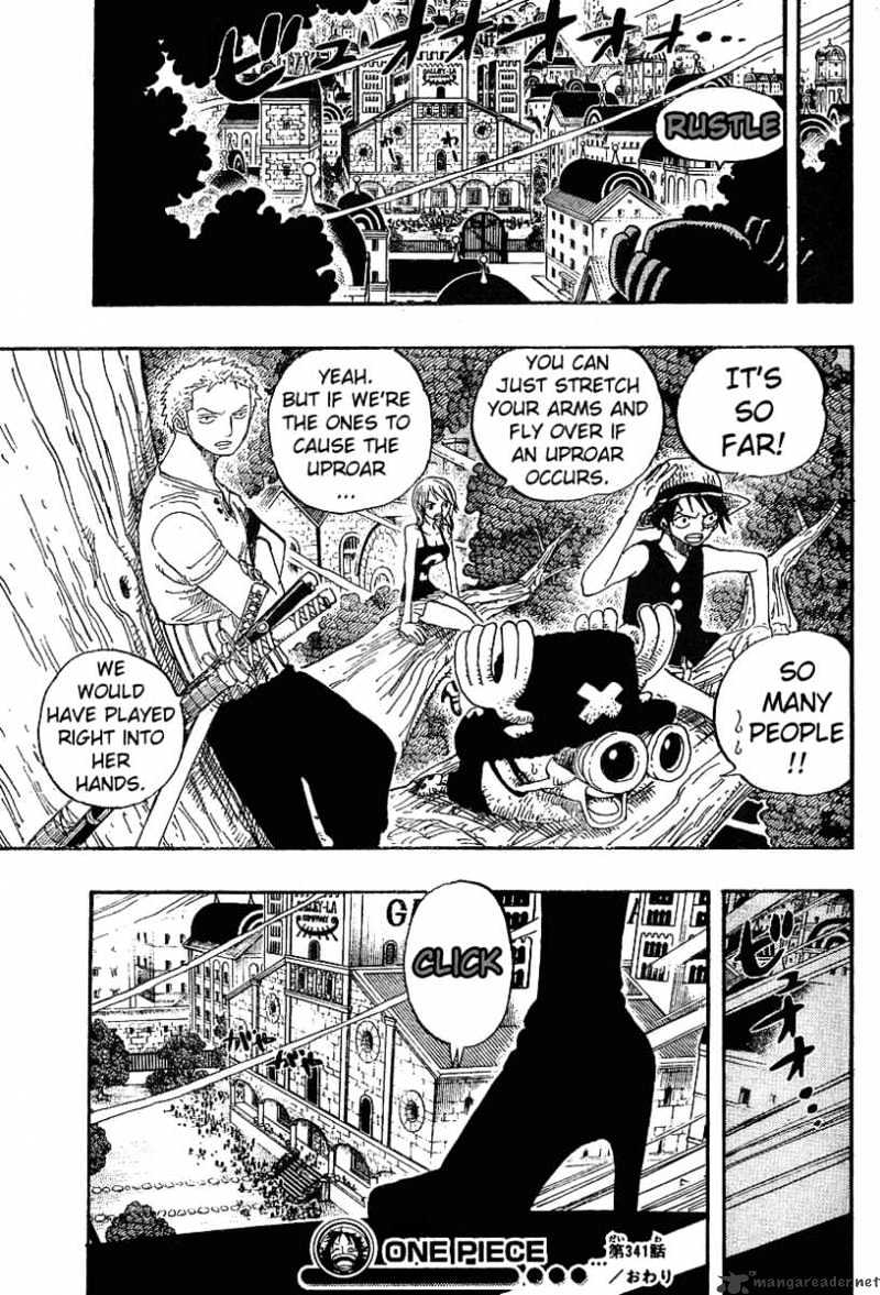 One Piece, chapter 341 image 19