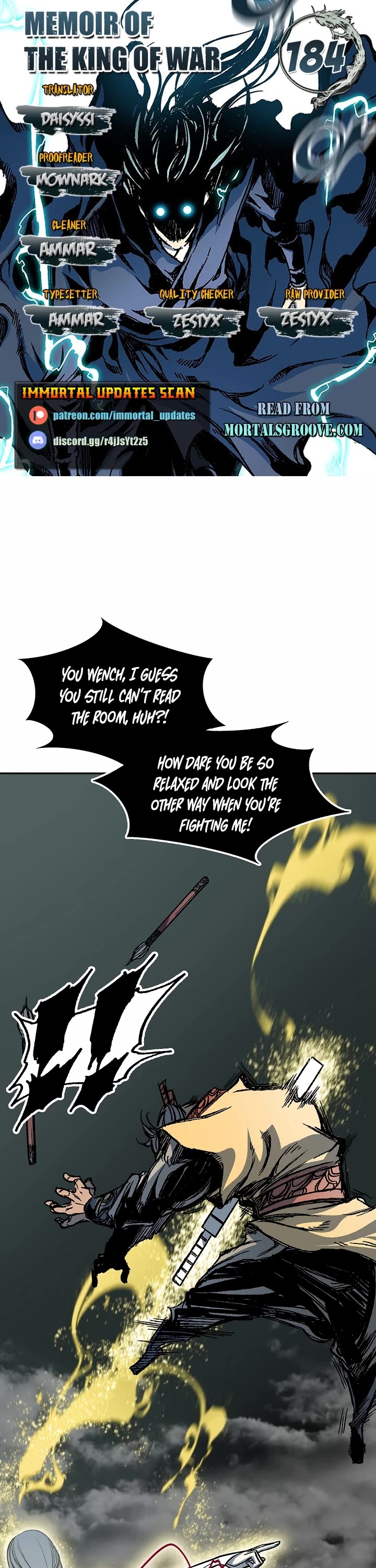 Memoir Of The King Of War,  Chapter 184 image 01