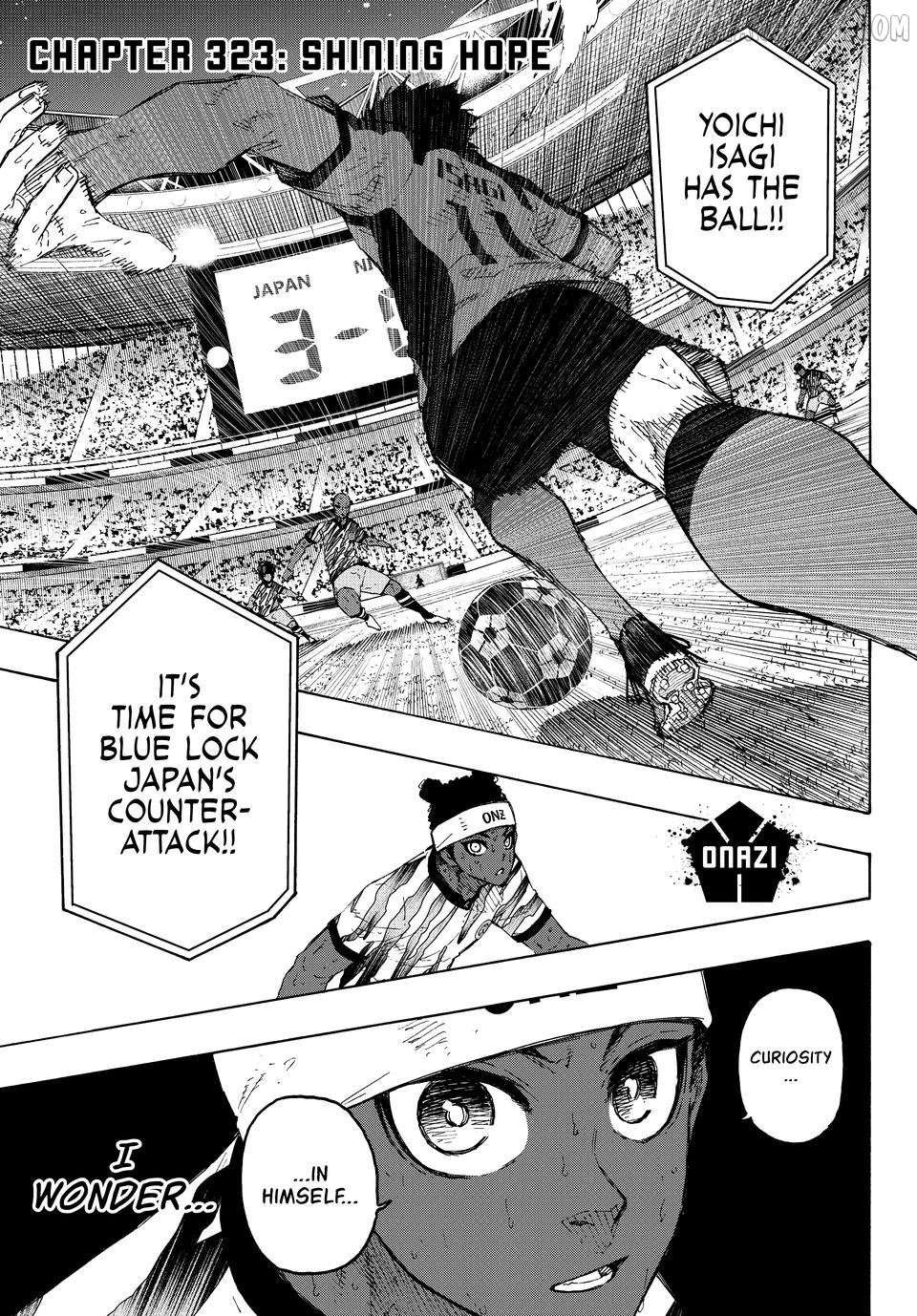 Blue Lock, Chapter 323 image 01