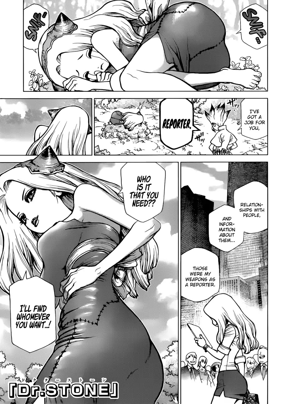 Dr.Stone, Chapter 85 The King of Resources image 01