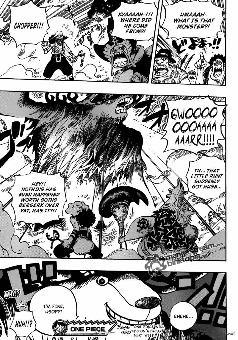 One Piece, chapter 645 image 17