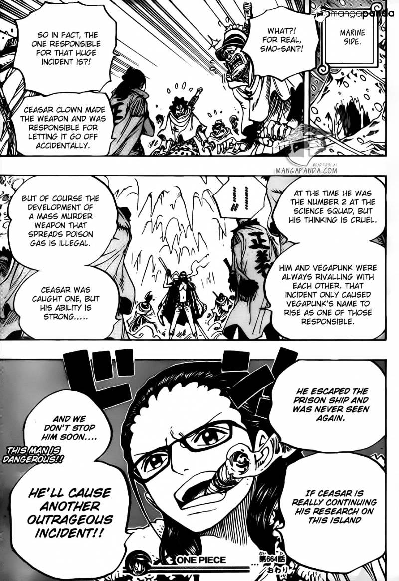 One Piece, chapter 664 image 18