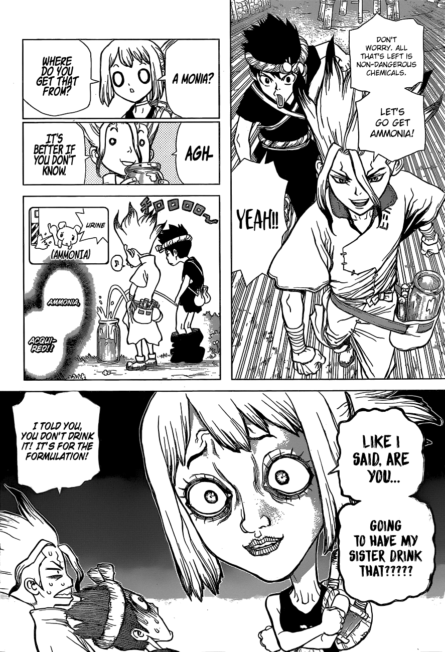Dr.Stone, Chapter 33  Dangerous Medicine image 09
