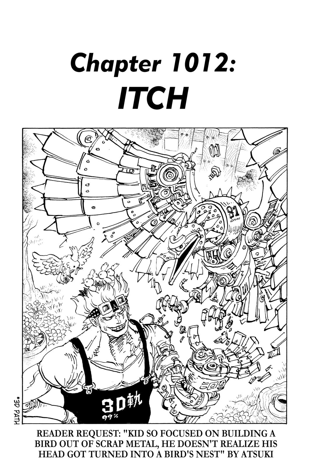 One Piece, Chapter 1012 image 01