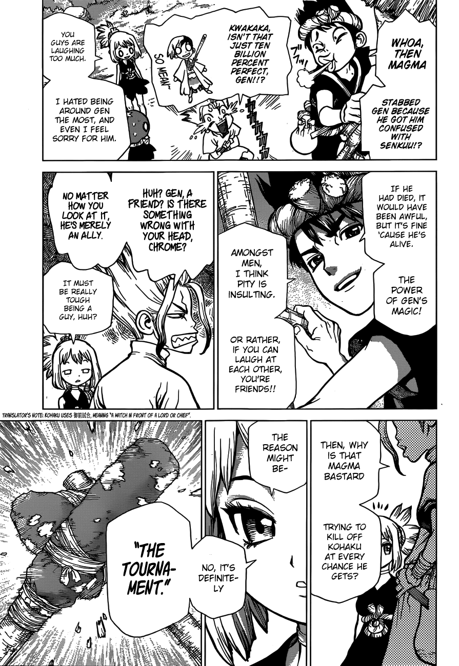 Dr.Stone, Chapter 27  A Certain Scientist