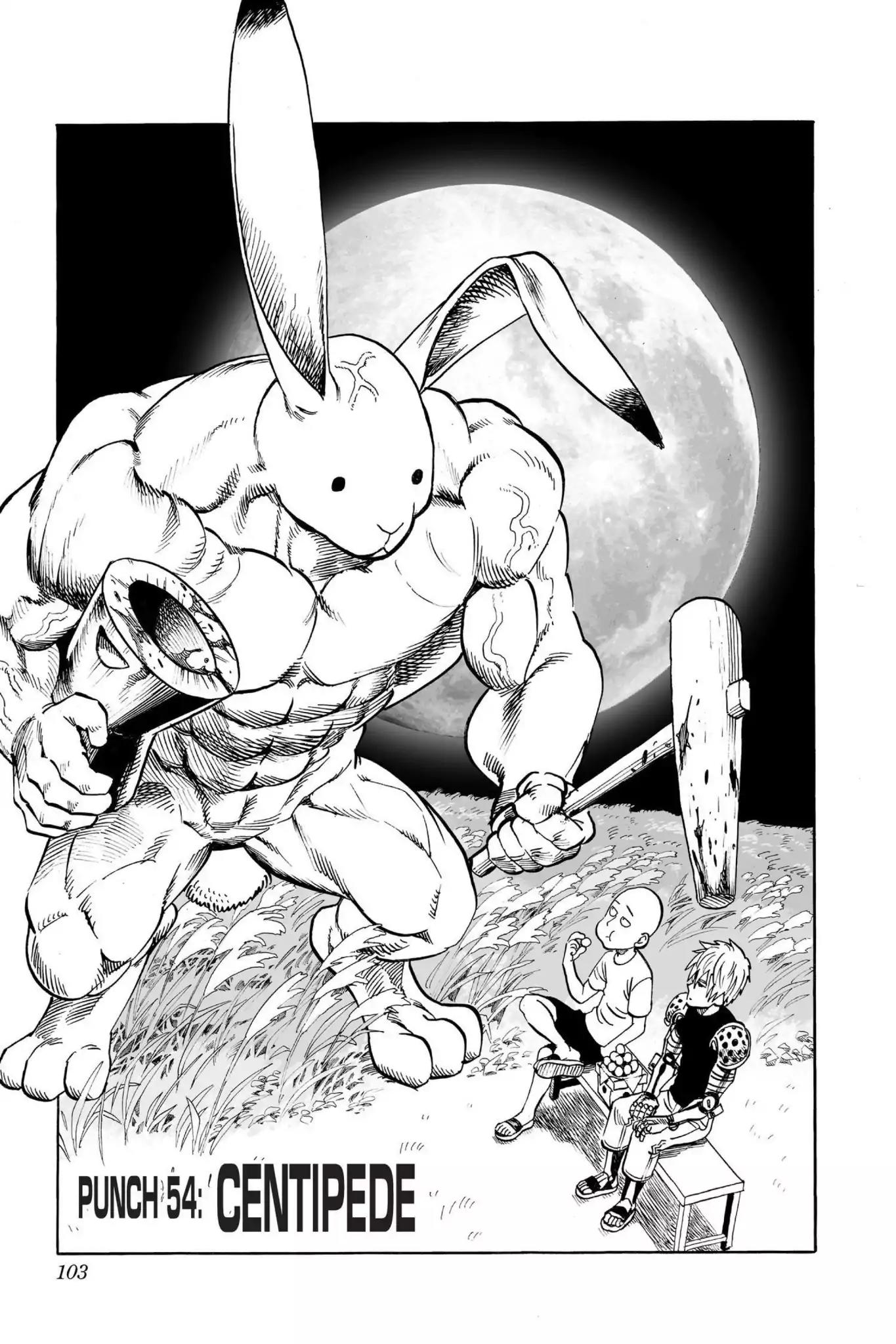 One Punch Man, Chapter 54 Centipede image 01