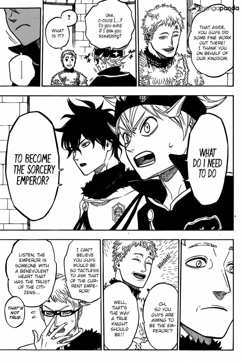 Black Clover, Chapter 22  Gathering At The Kings Palace image 13