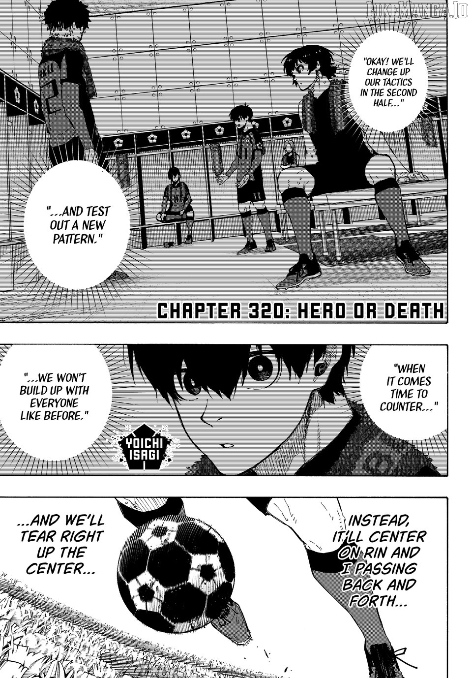 Blue Lock, Chapter 320 image 01