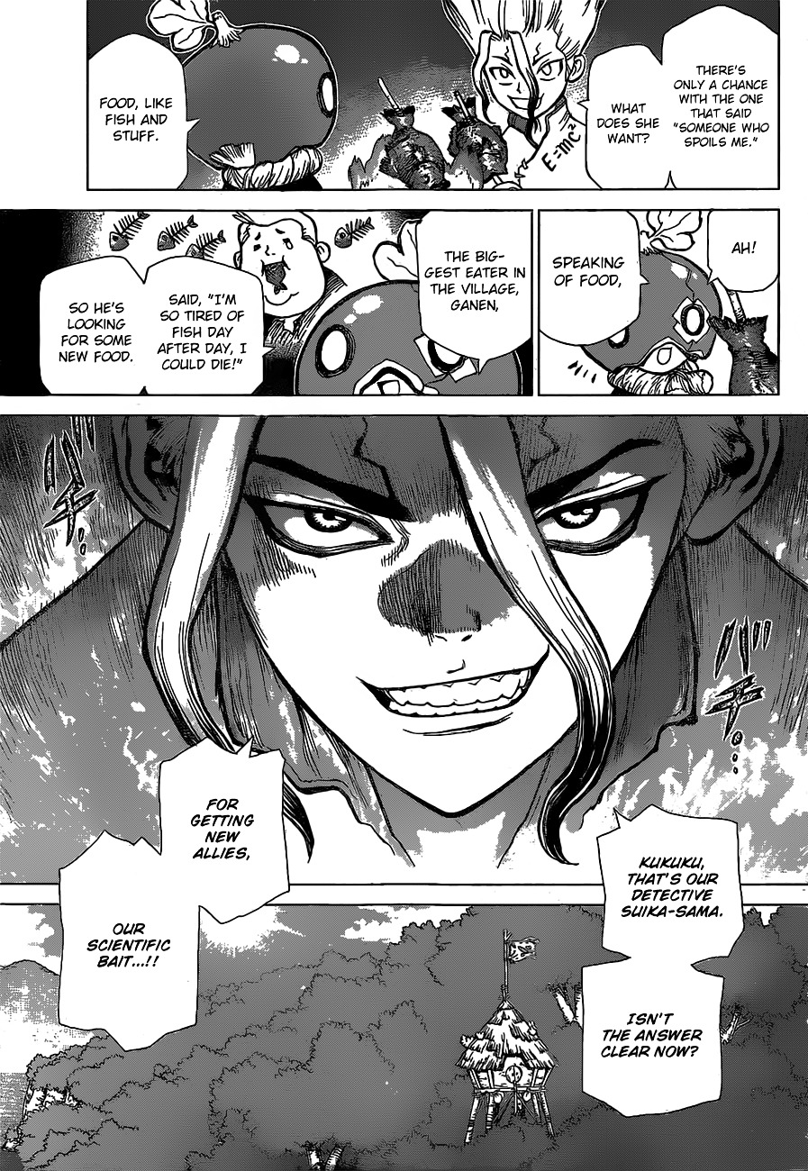 Dr.Stone, Chapter 22  Survival Gourmet image 08