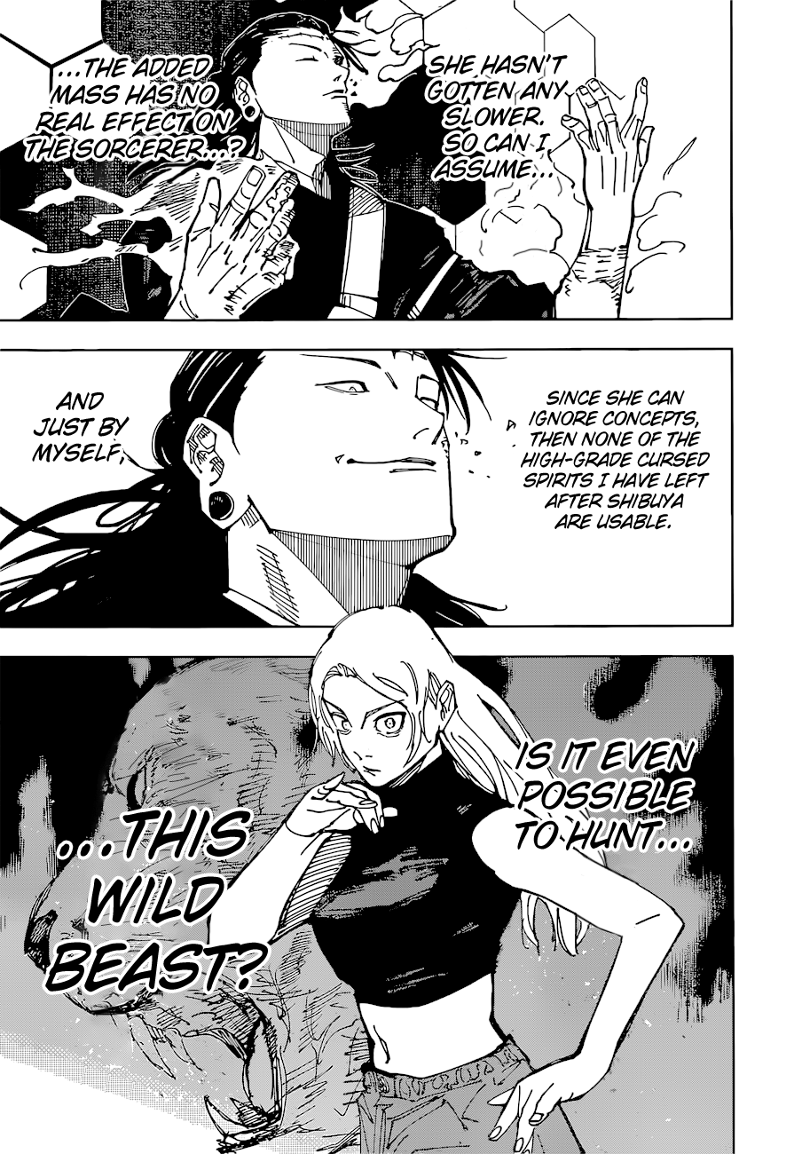 Jujutsu Kaisen, Chapter 205 Star And Oil image 12