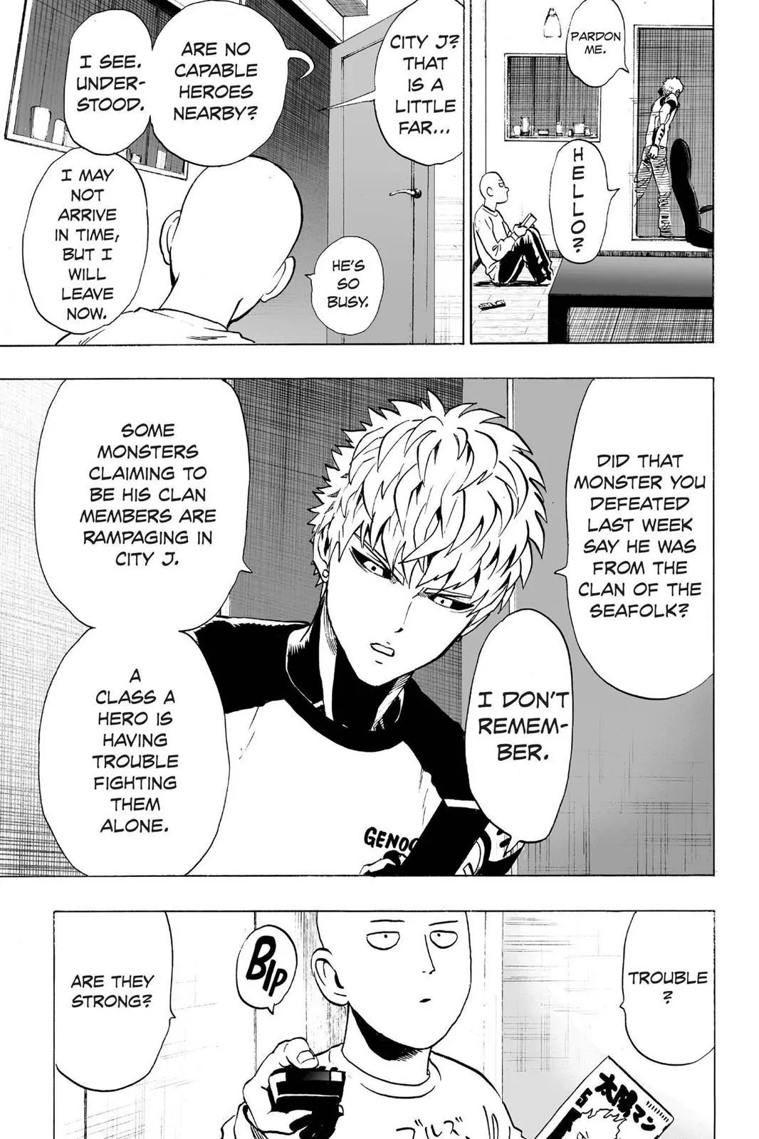 One Punch Man, Chapter 23 Threat From The Sea image 17