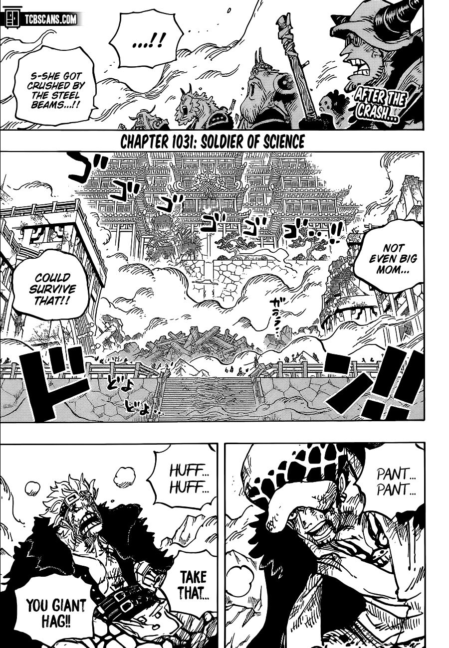 One Piece, chapter 1031 image 04