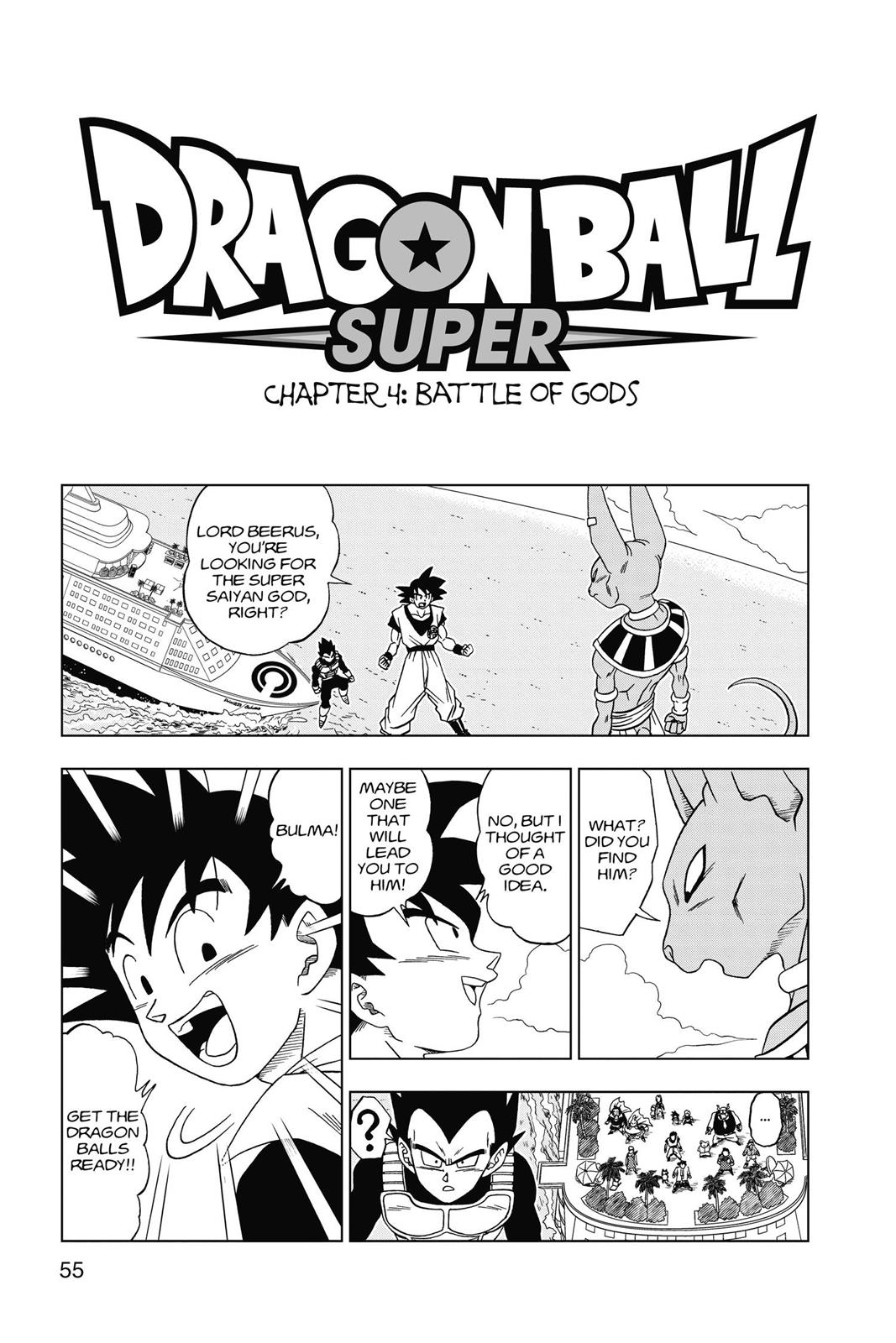  Dragon Ball Super, Chapter 4 image 01