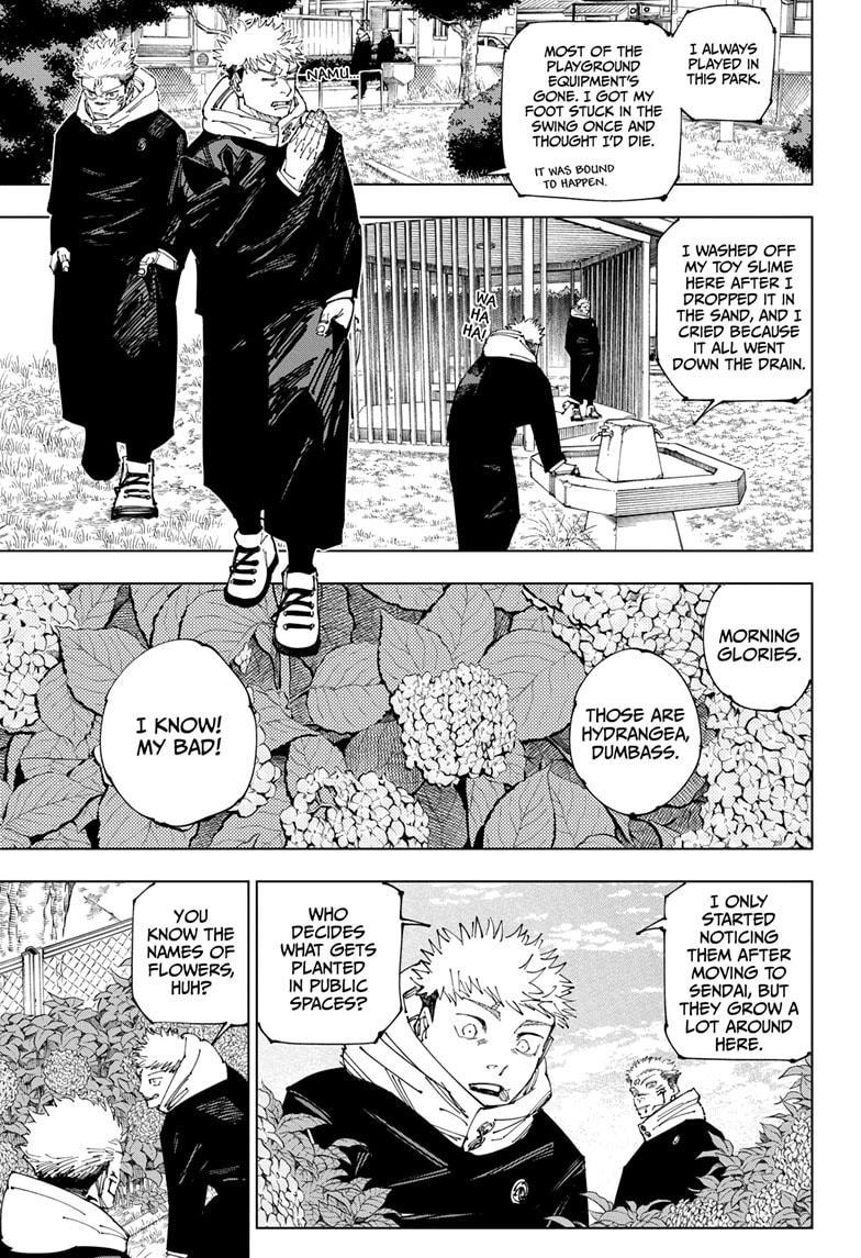 Jujutsu Kaisen, Chapter 265 image 03