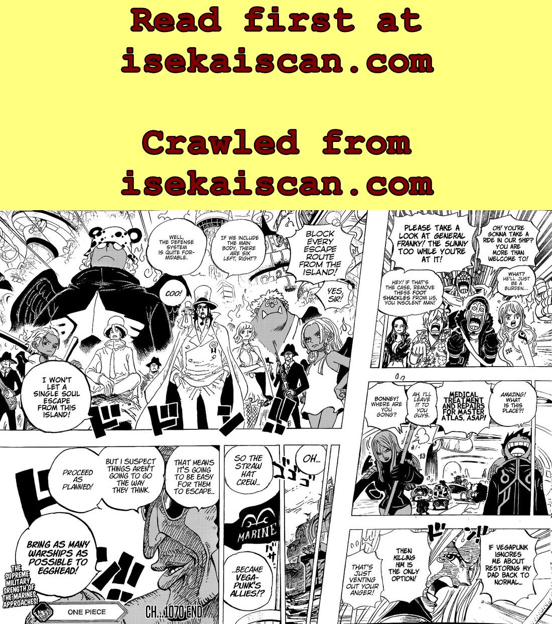 One Piece, chapter 1070 image 15