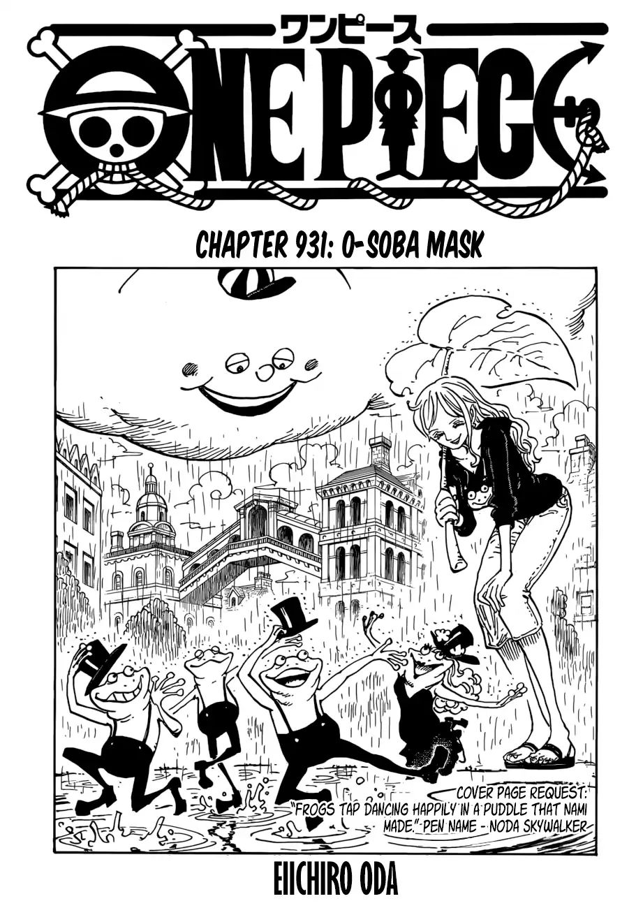 One Piece, chapter 931 image 01