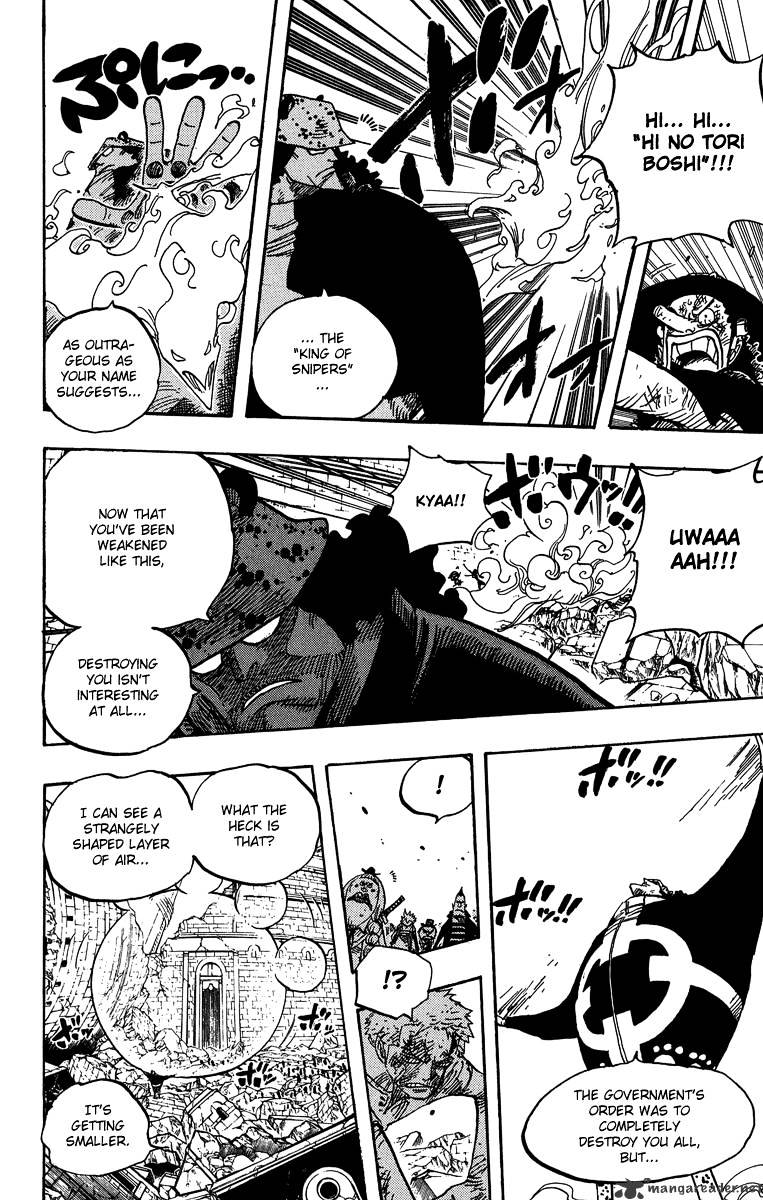 One Piece, chapter 484 image 16