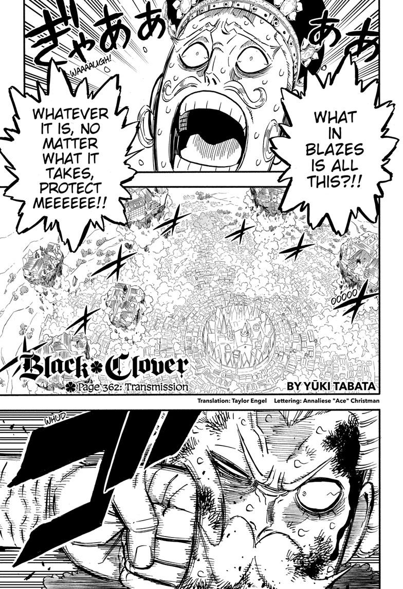 Black Clover, Chapter 362 image 01