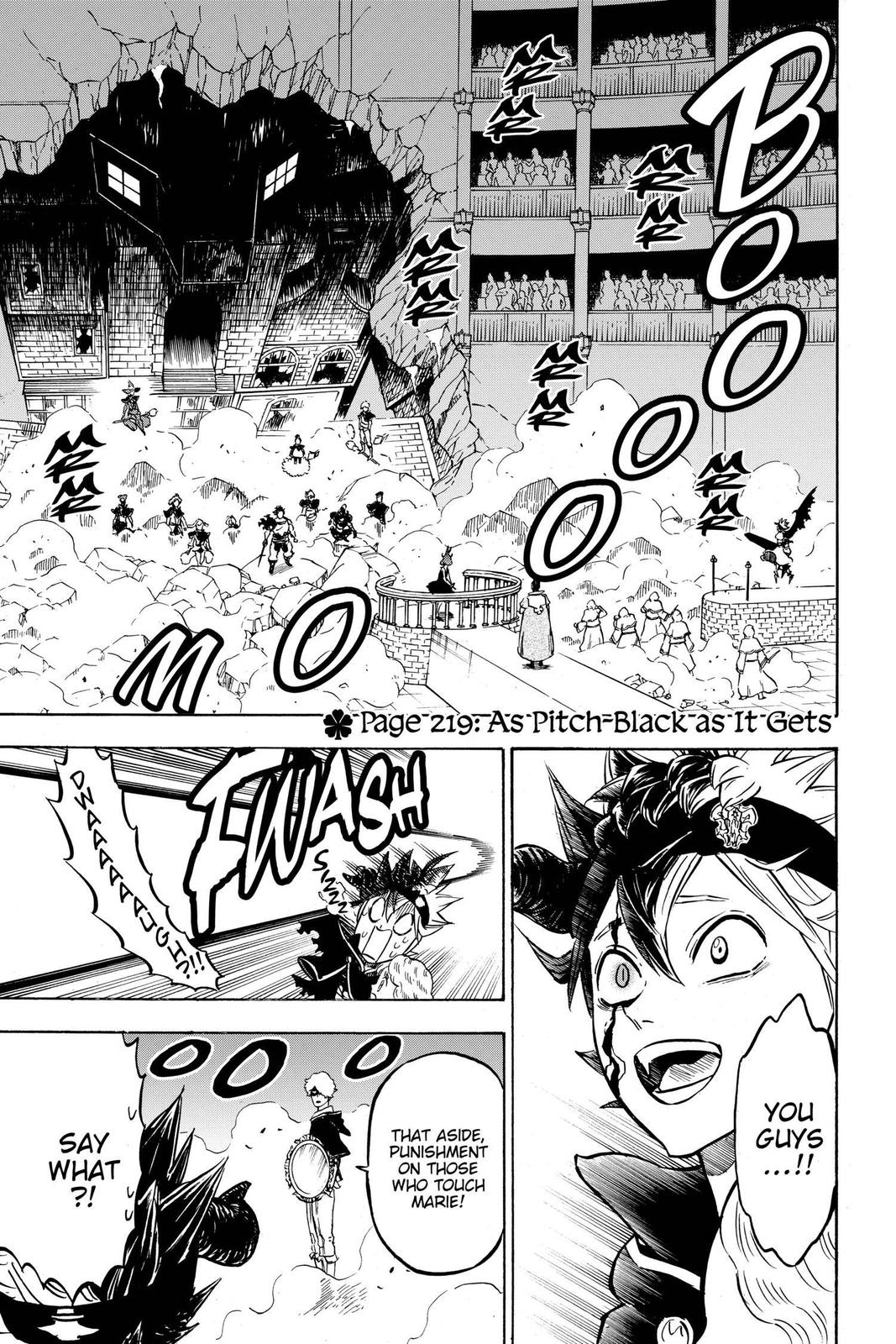 Black Clover, Chapter  219 image 01