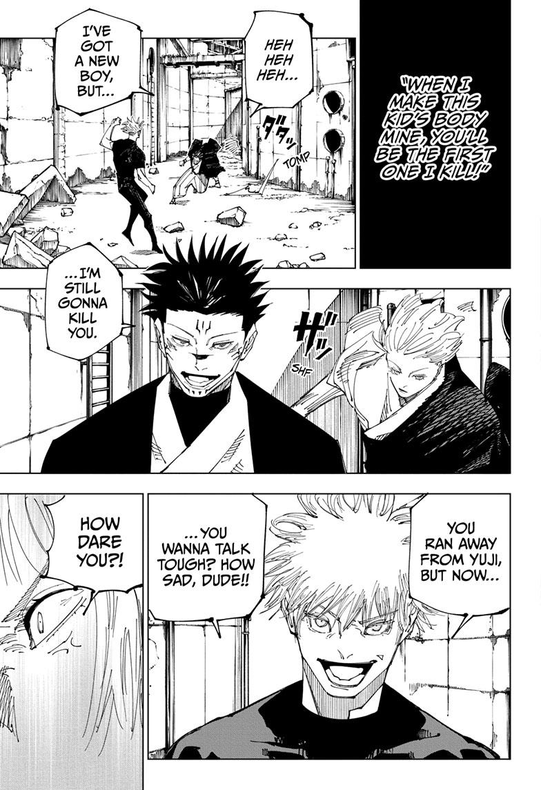 Jujutsu Kaisen, Chapter 221 image 15