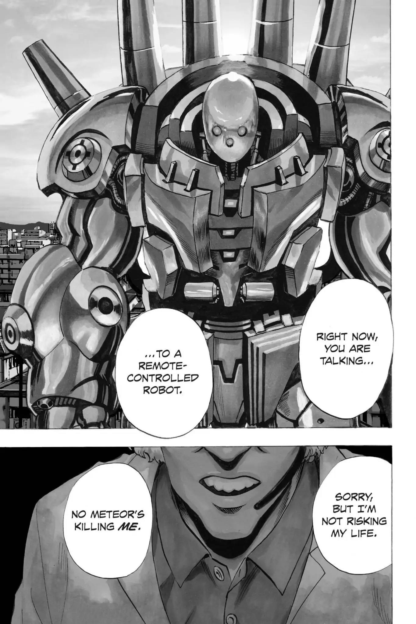 One Punch Man, Chapter 21 Giant Meteor image 35