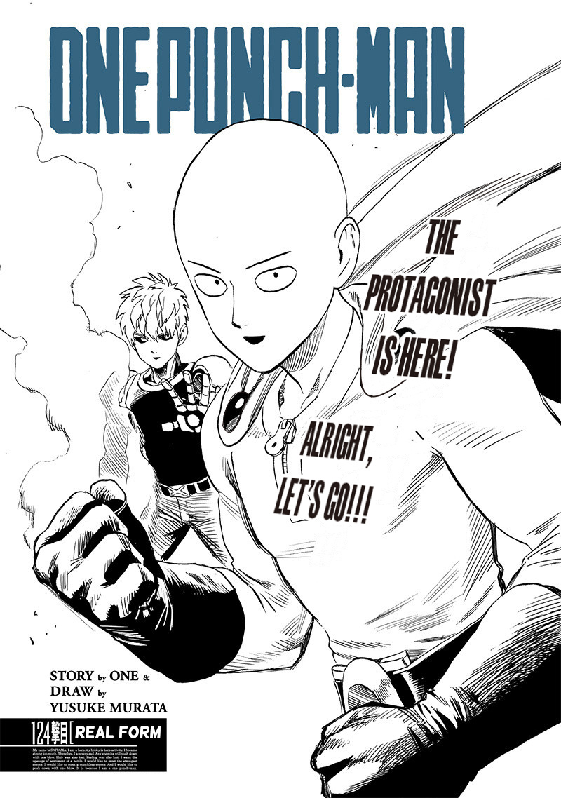 One Punch Man, Chapter 123 Real Form image 03
