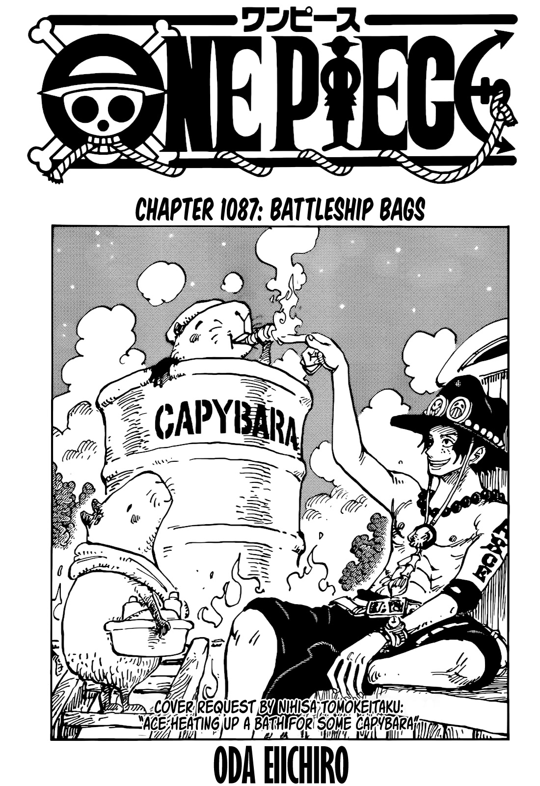 One Piece, chapter 1087 image 01