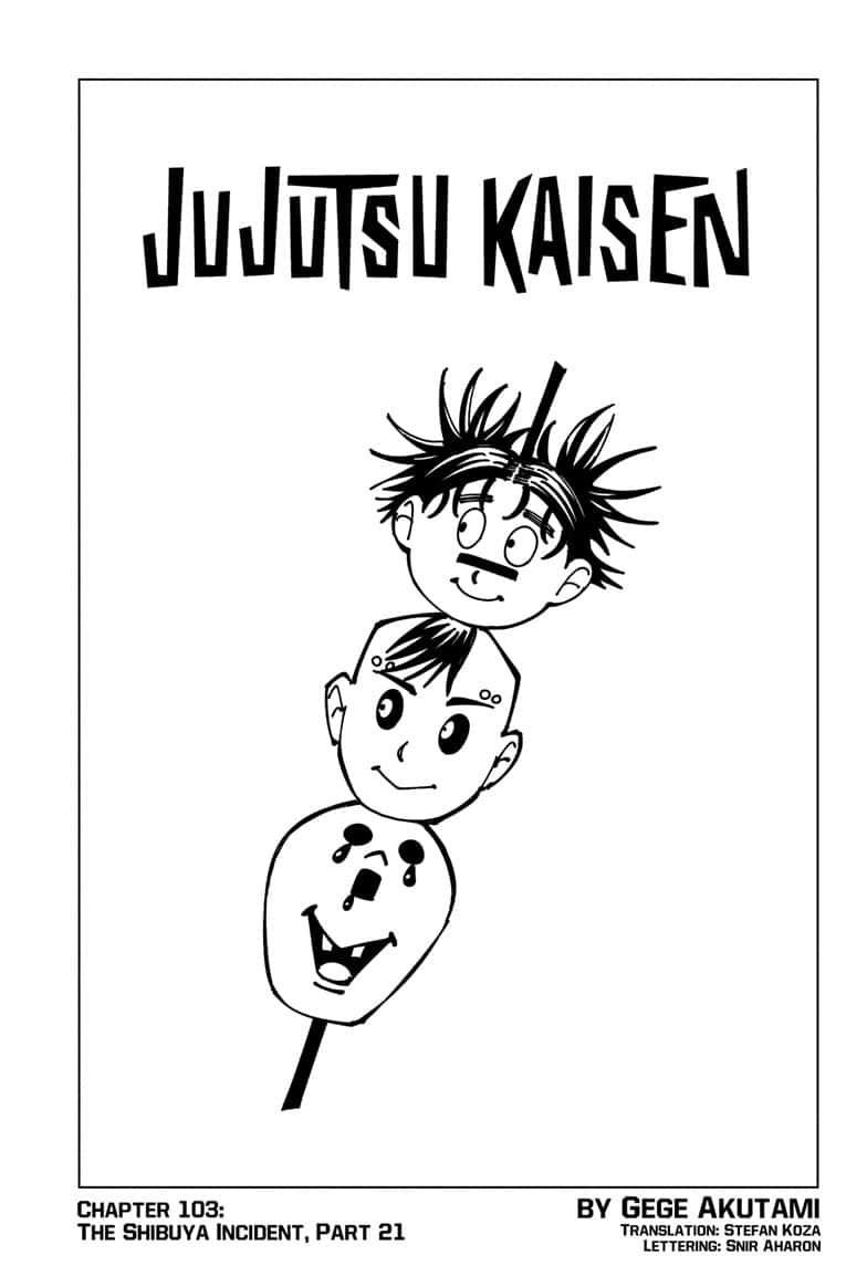 Jujutsu Kaisen, Chapter 103 image 01