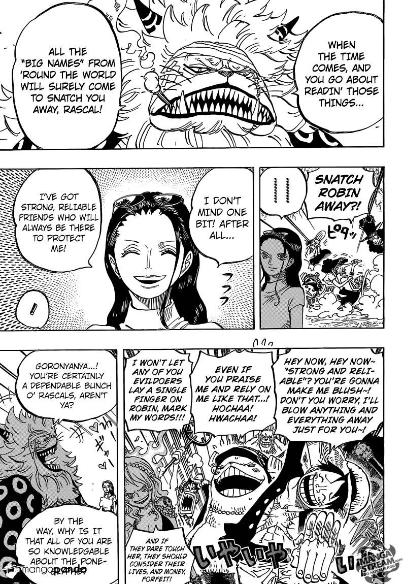 One Piece, chapter 818 image 11