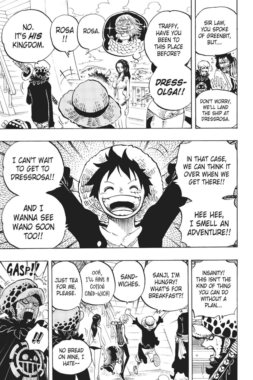 One Piece, Chapter 700 image 09