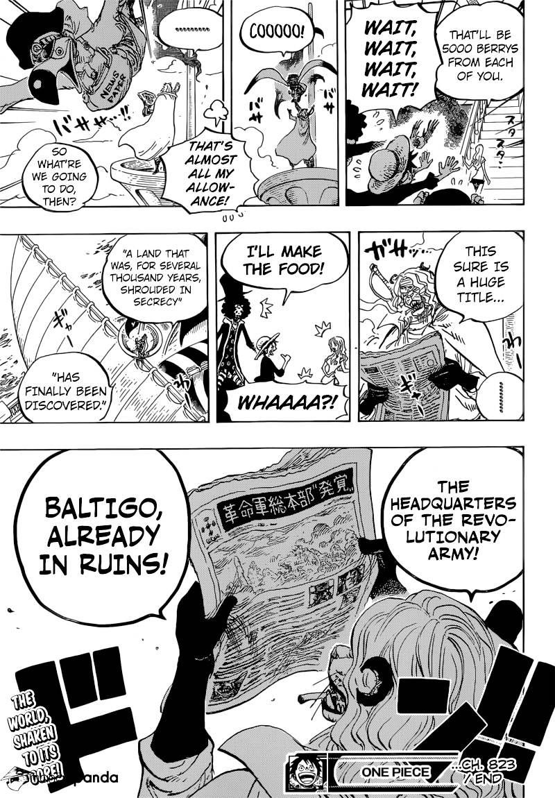 One Piece, chapter 823 image 18