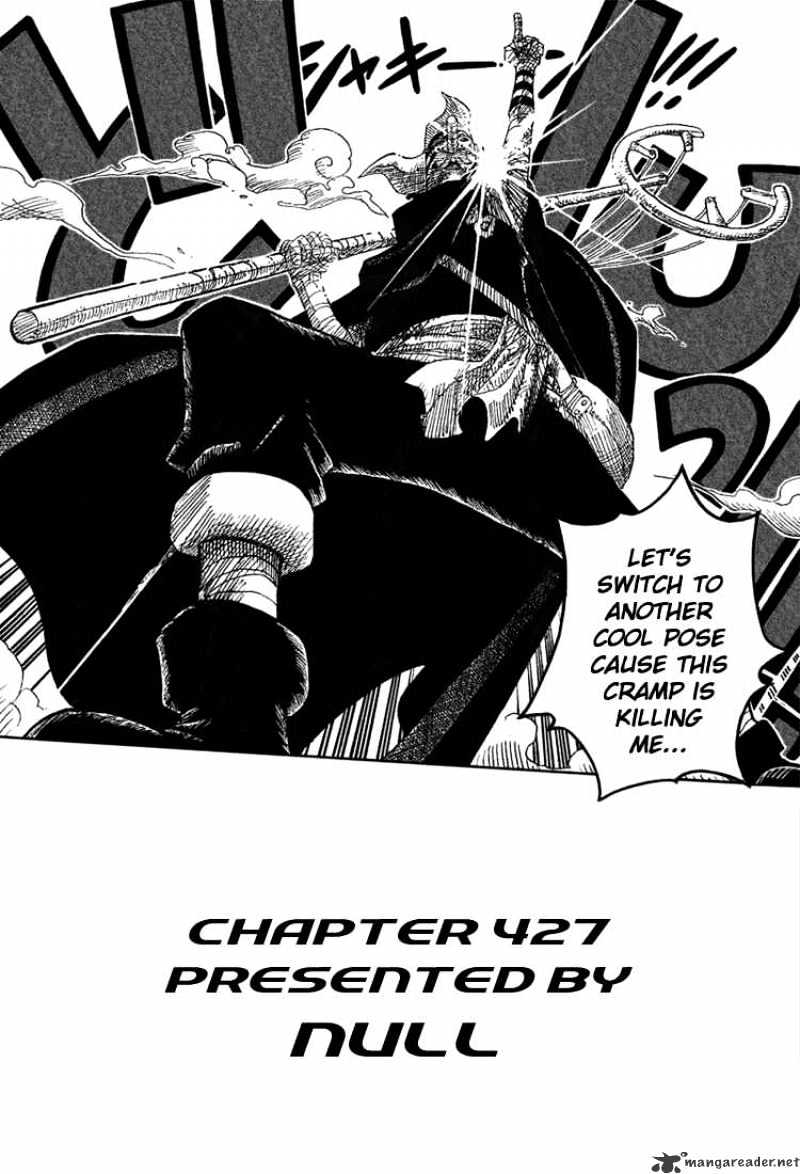 One Piece, chapter 427 image 19