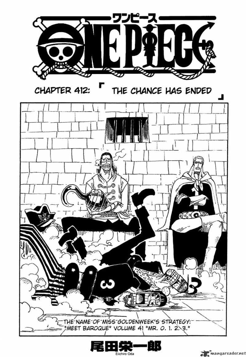 One Piece, chapter 412 image 01
