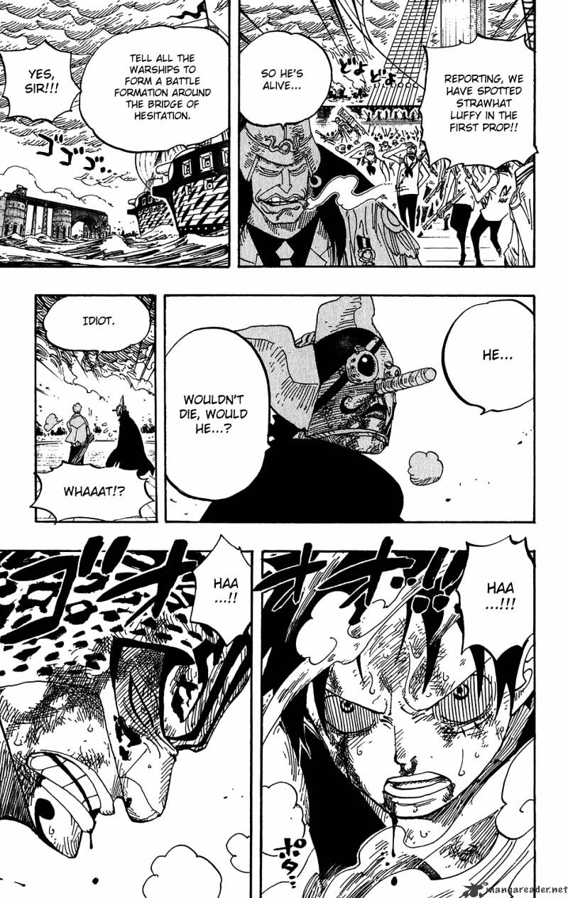 One Piece, chapter 425 image 17