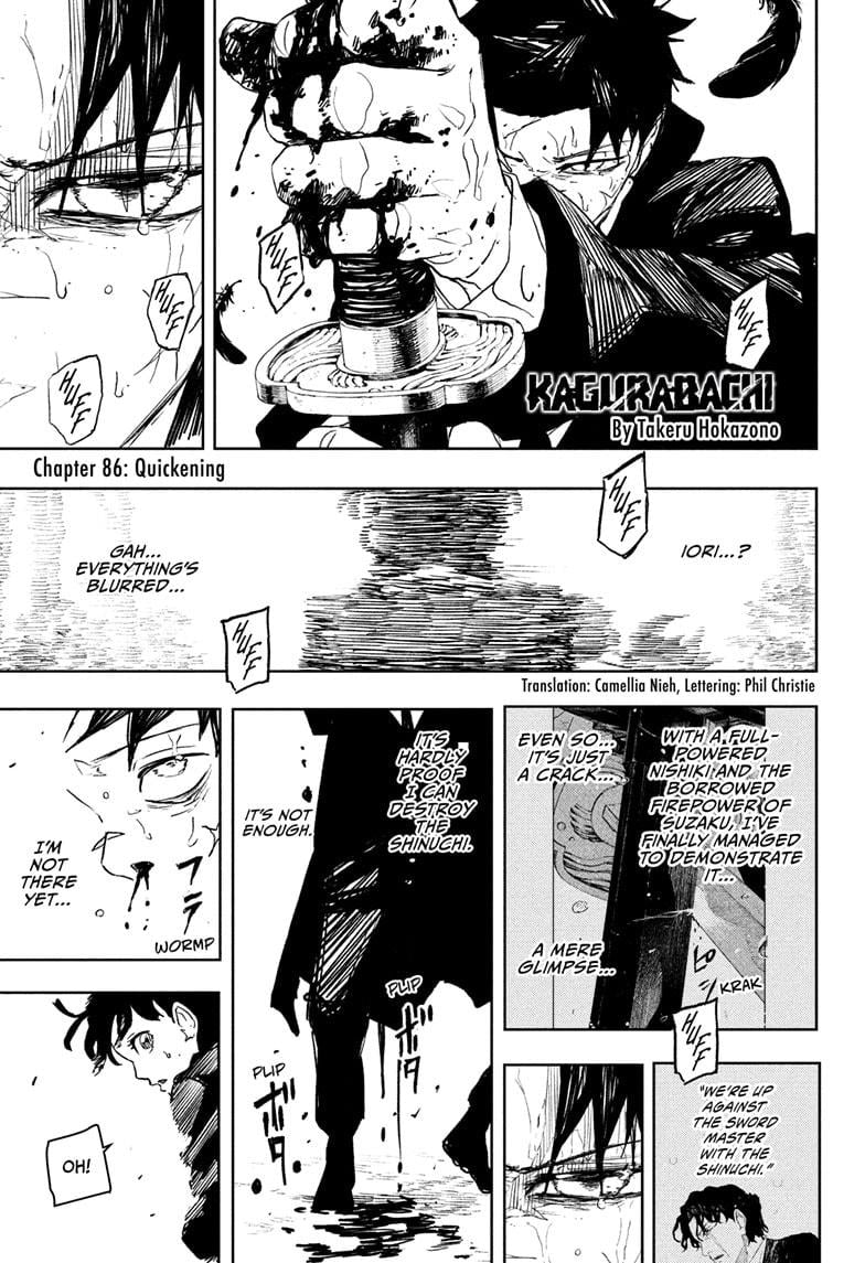 Kagurabachi, Chapter Chapter 86 image 01