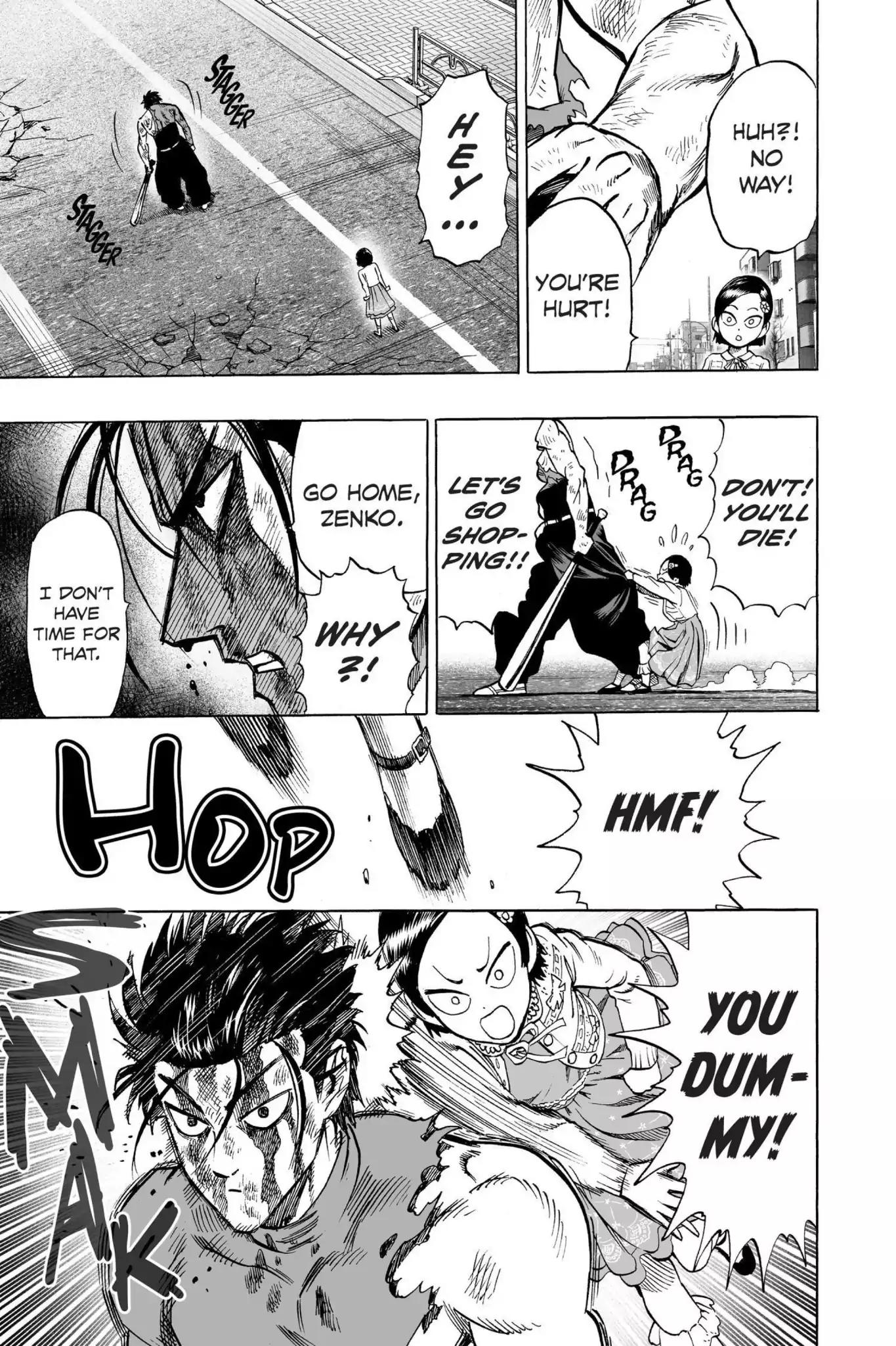 One Punch Man, Chapter 59 Only You image 03