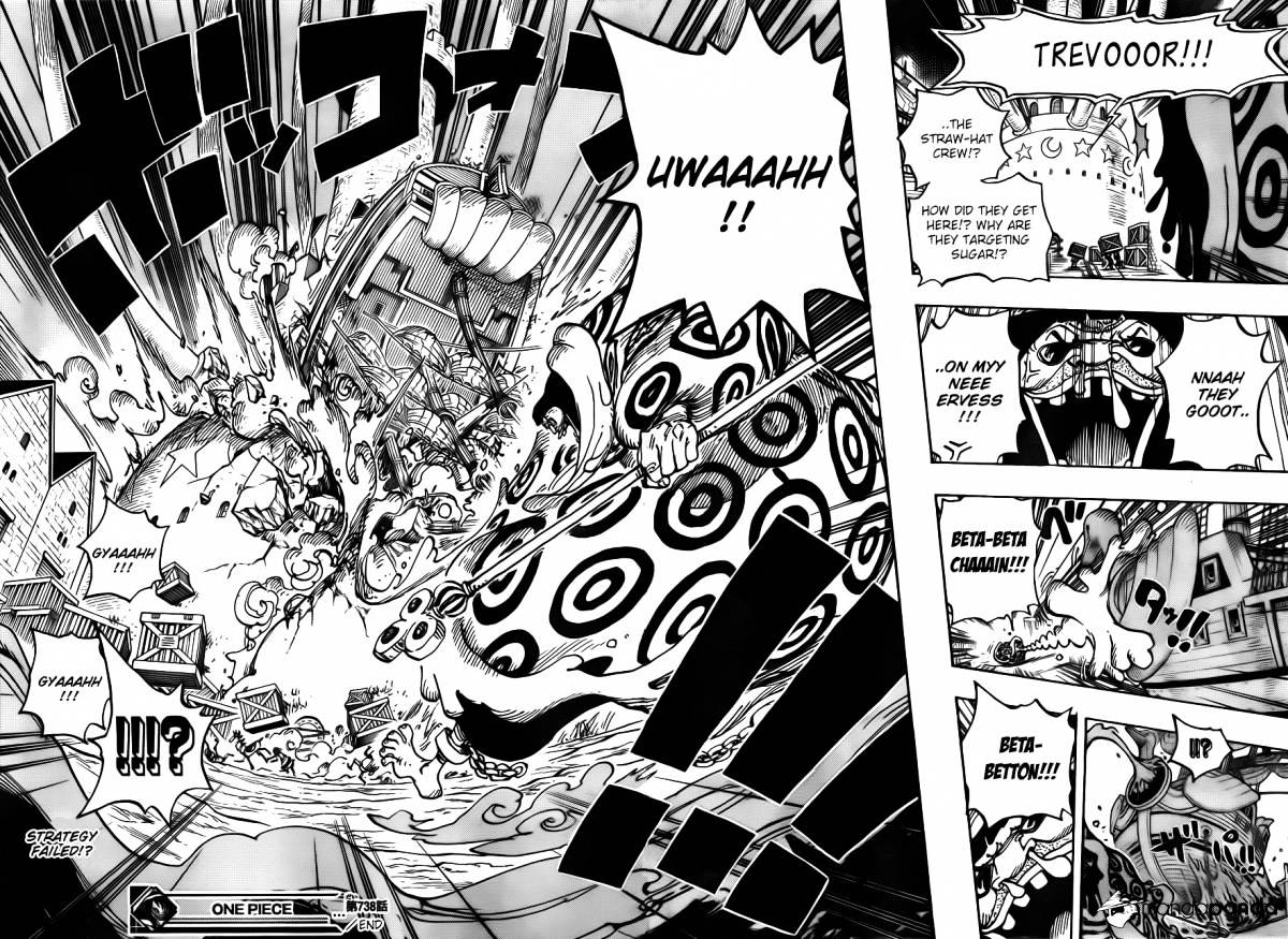 One Piece, chapter 738 image 19