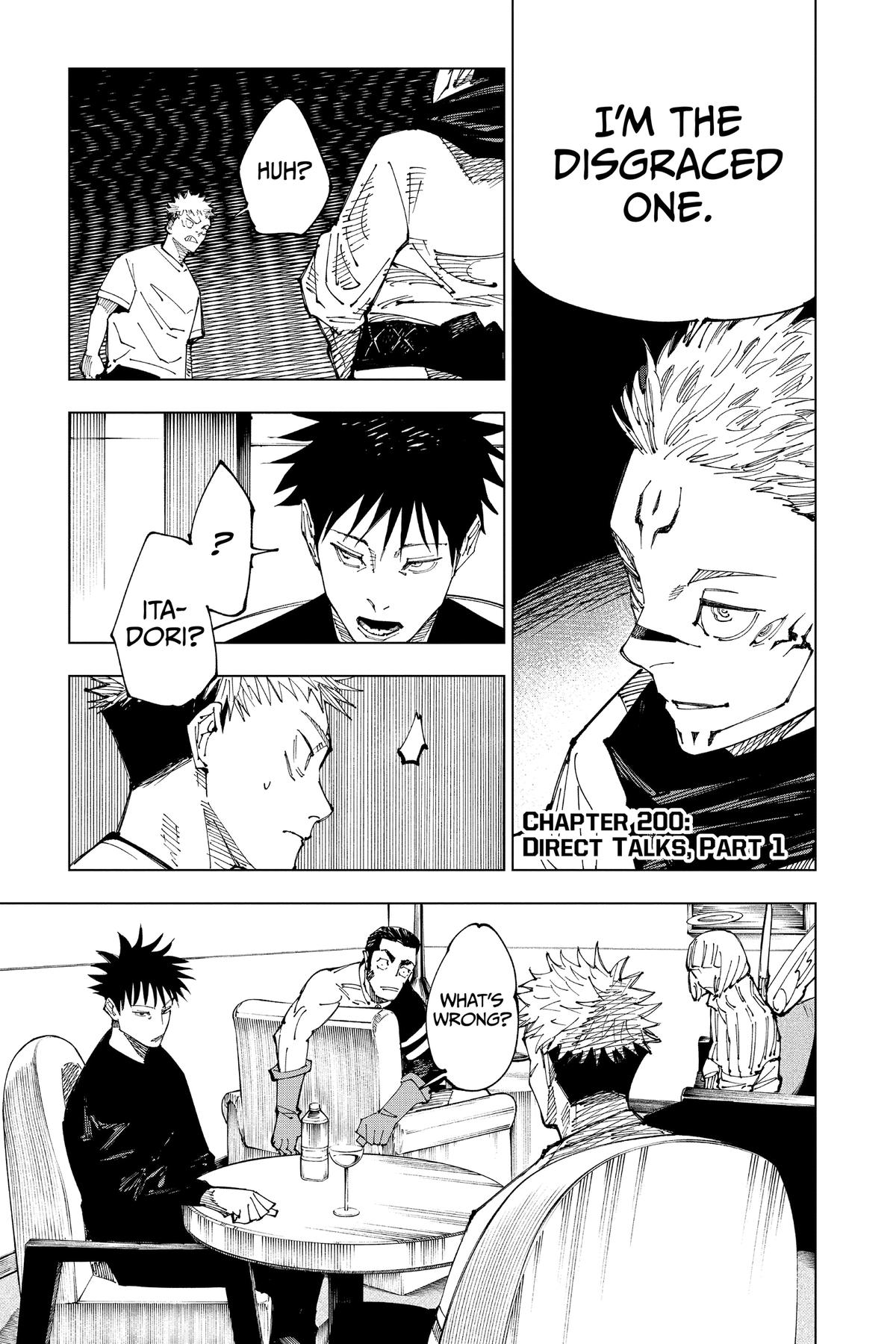 Jujutsu Kaisen, Chapter 200 image 07