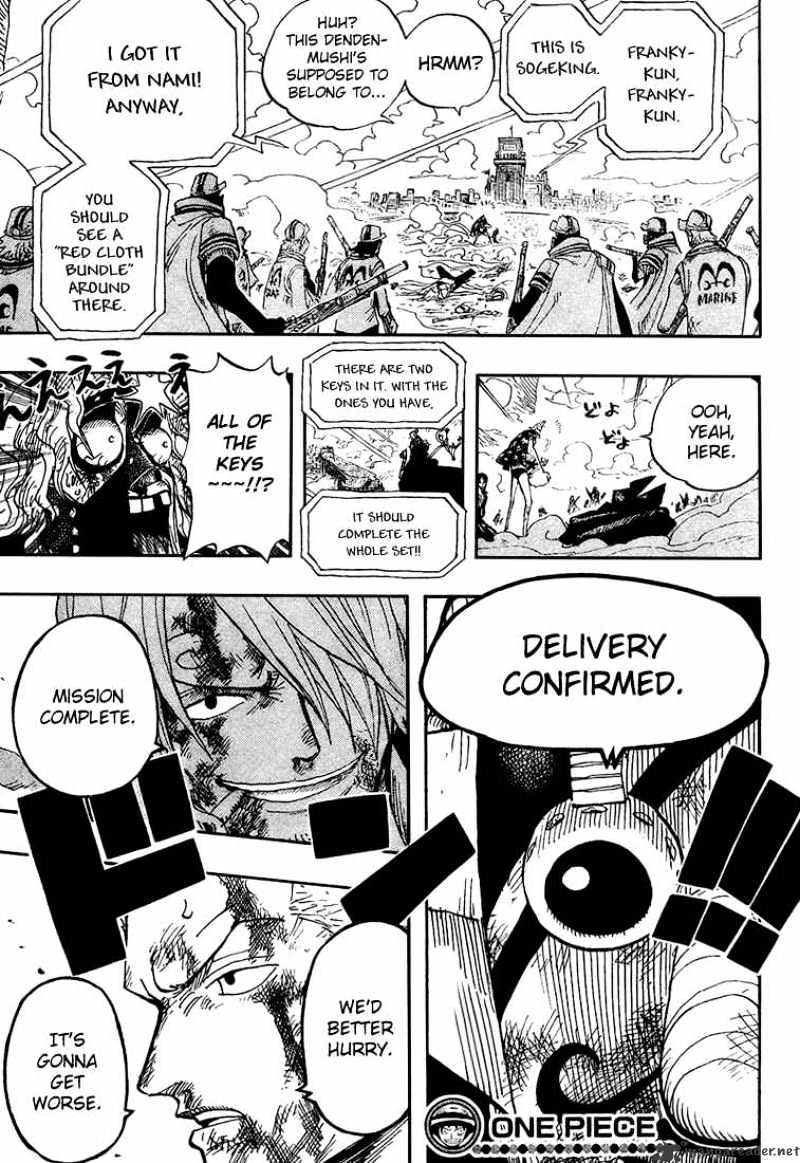 One Piece, chapter 419 image 17
