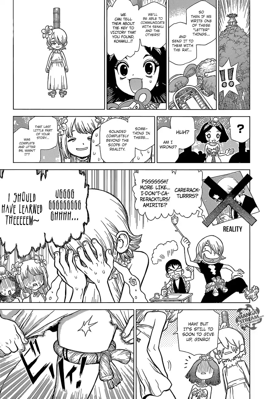 Dr.Stone, Chapter 113 The Science of Encoded Communication image 09