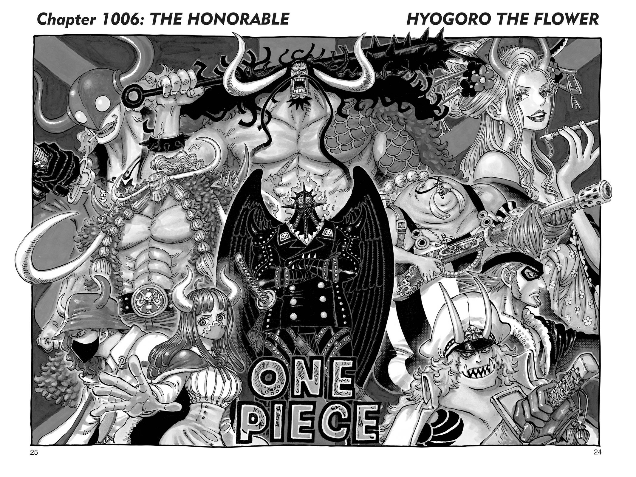 One Piece, Chapter 1006 image 01