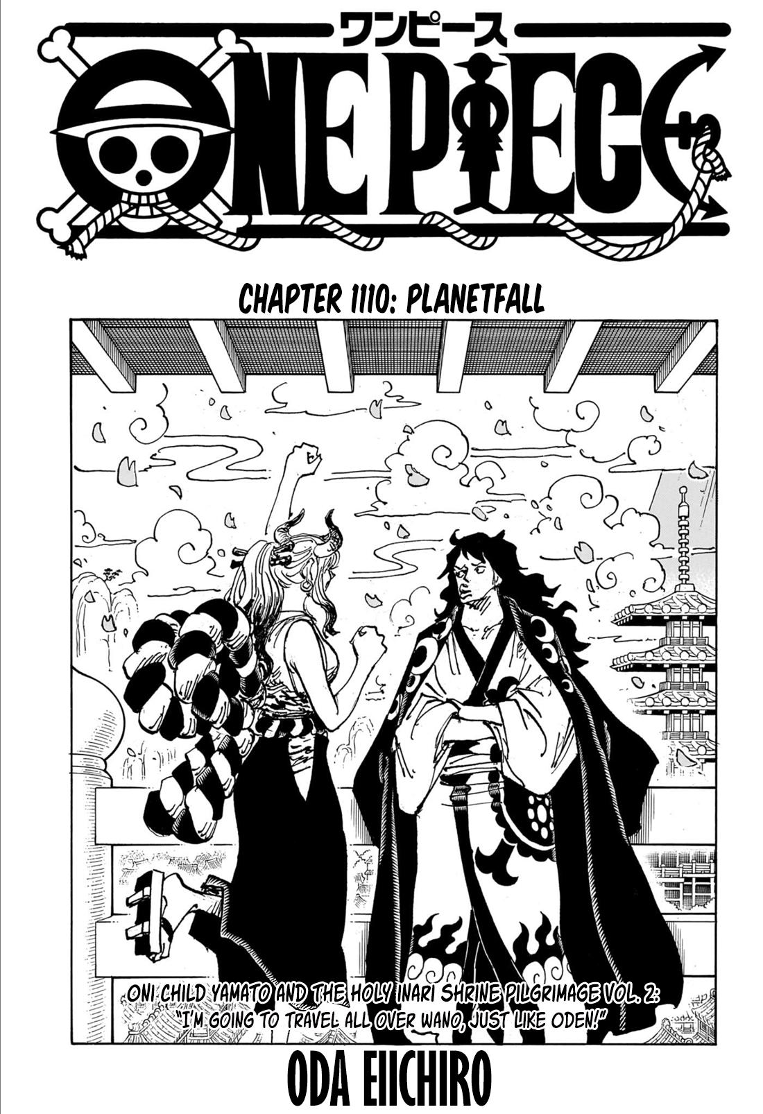 One Piece, Chapter 1110 image 01