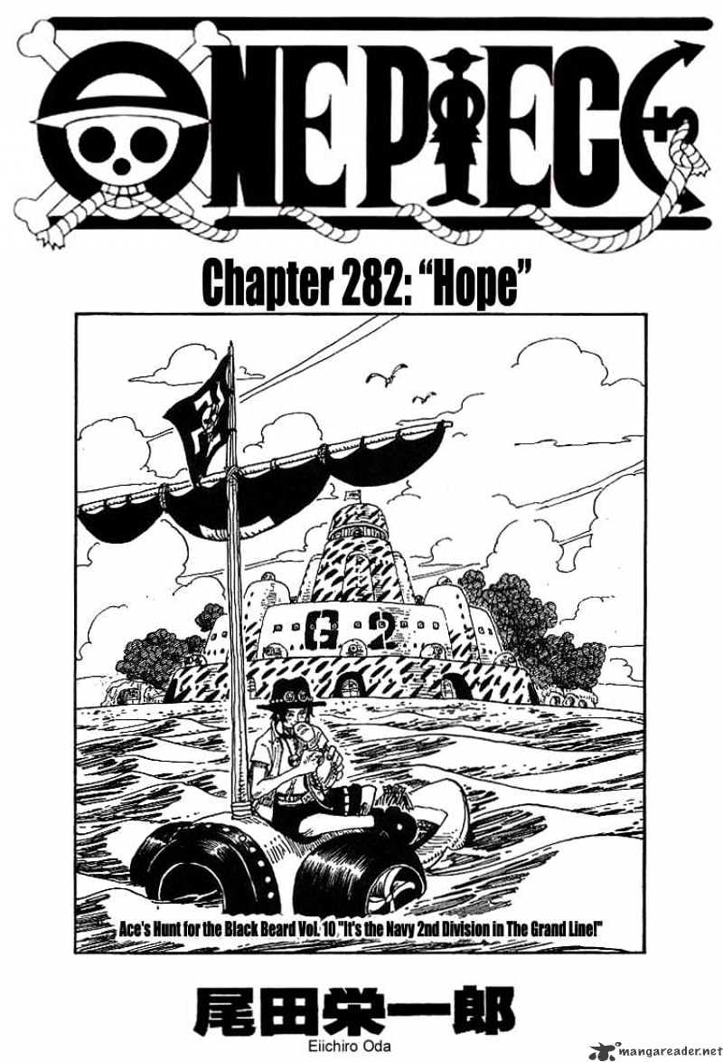 One Piece, chapter 282 image 01