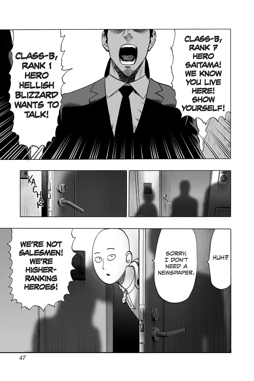 One Punch Man, Chapter 42 The Blizzard Bunch image 12