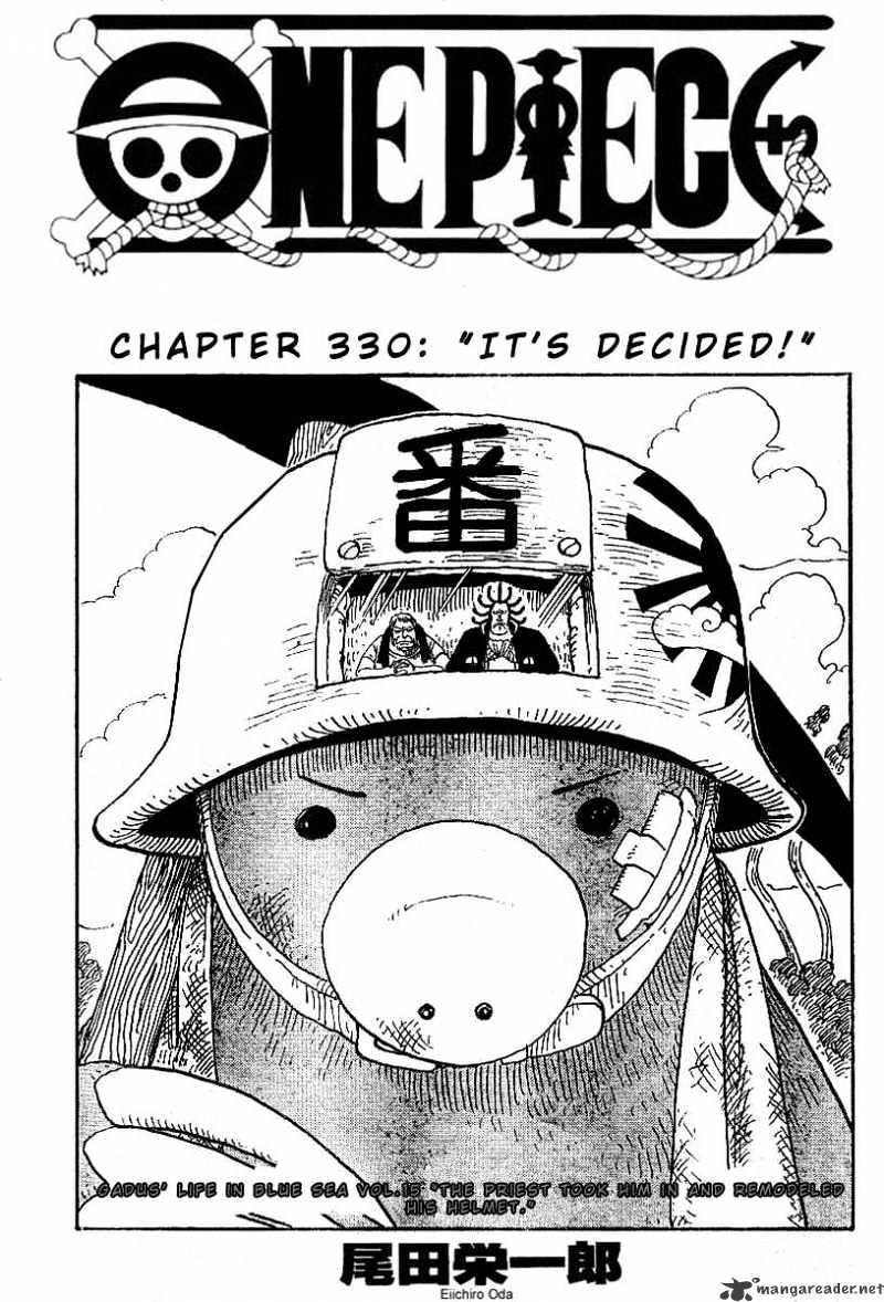 One Piece, chapter 330 image 01